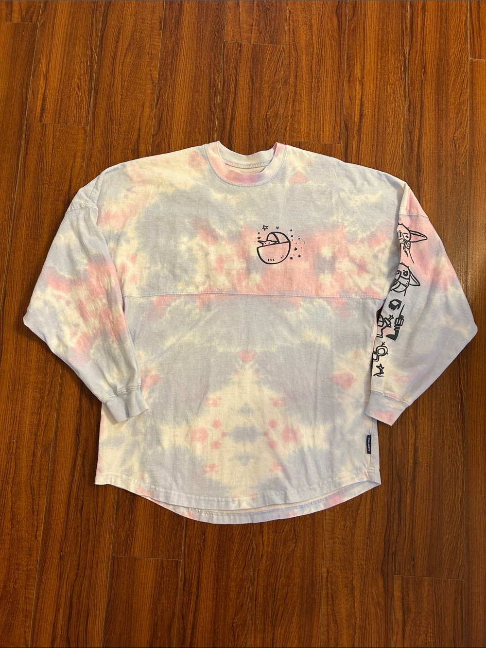 Disney Parks Star Wars Grogu Spirit Jersey Women's Size Small